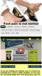 Mobile Screenshot of painfreefeet.ca